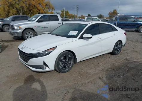2023 Hyundai Elantra Hybrid Limited z USA, uszkodzony, nr VIN KMHLN4AJ9PU046969